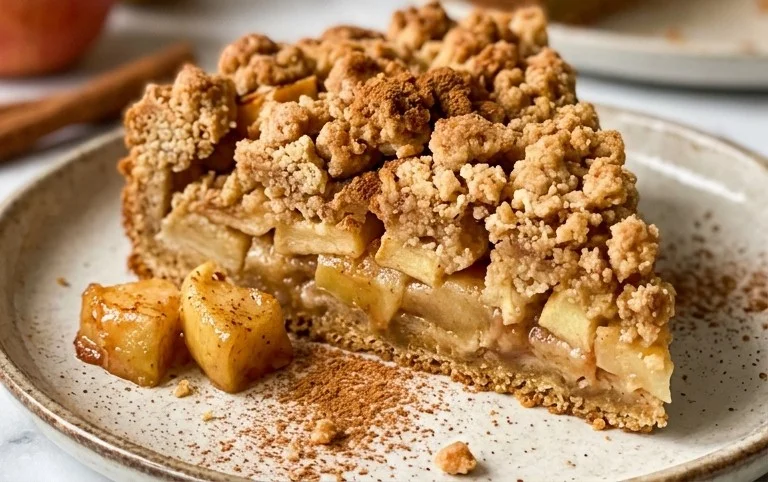 Veganer Apfelkuchen – einfach & mit leckeren Streuseln