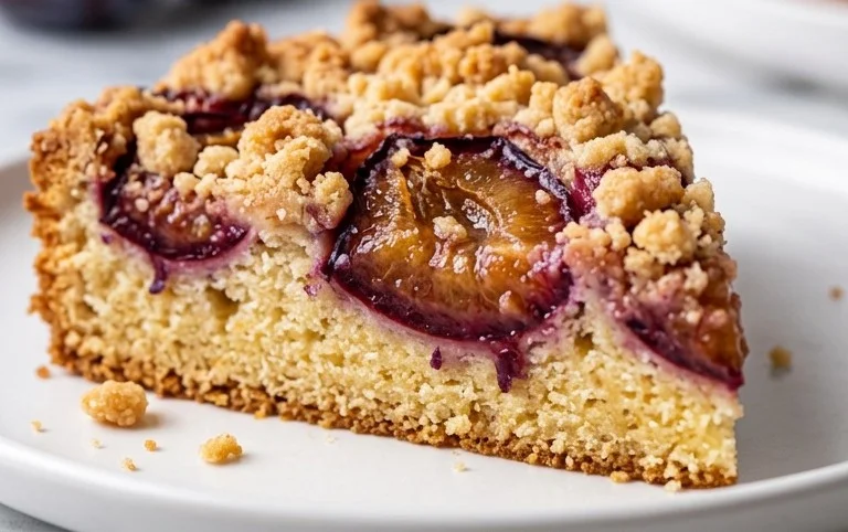 Zwetschgenkuchen mit Streuseln