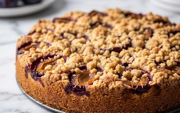 Saftiger Zwetschgenkuchen mit Streuseln – Herbstklassiker