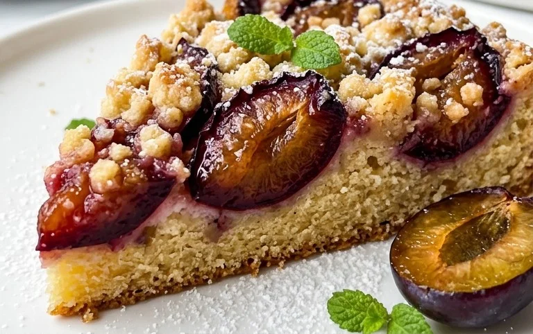 Pflaumenkuchen – das beste Rezept mit Streuseln
