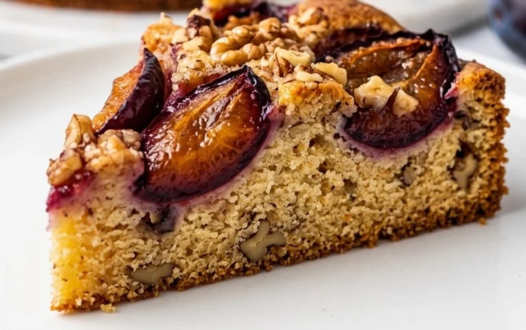 Zwetschgen-Nuss-Kuchen