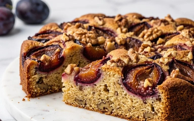 Zwetschgen-Nuss-Kuchen: Herbsttraum mit süßer Säure