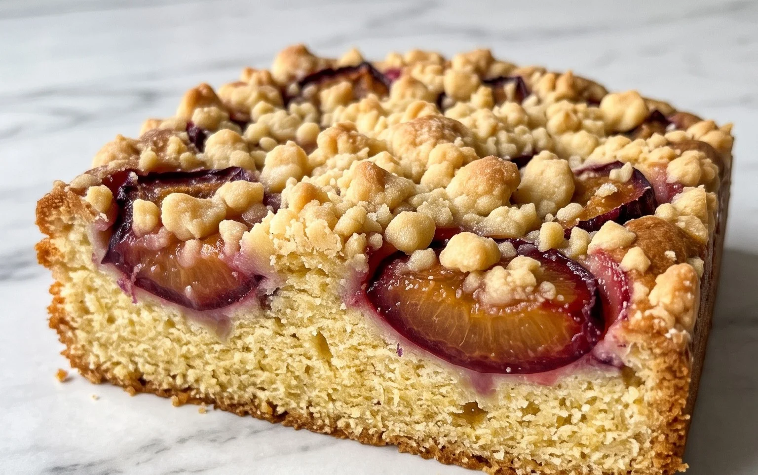 Pflaumenkuchen ohne Hefe: Schnell & Saftig | Einfaches Rezept