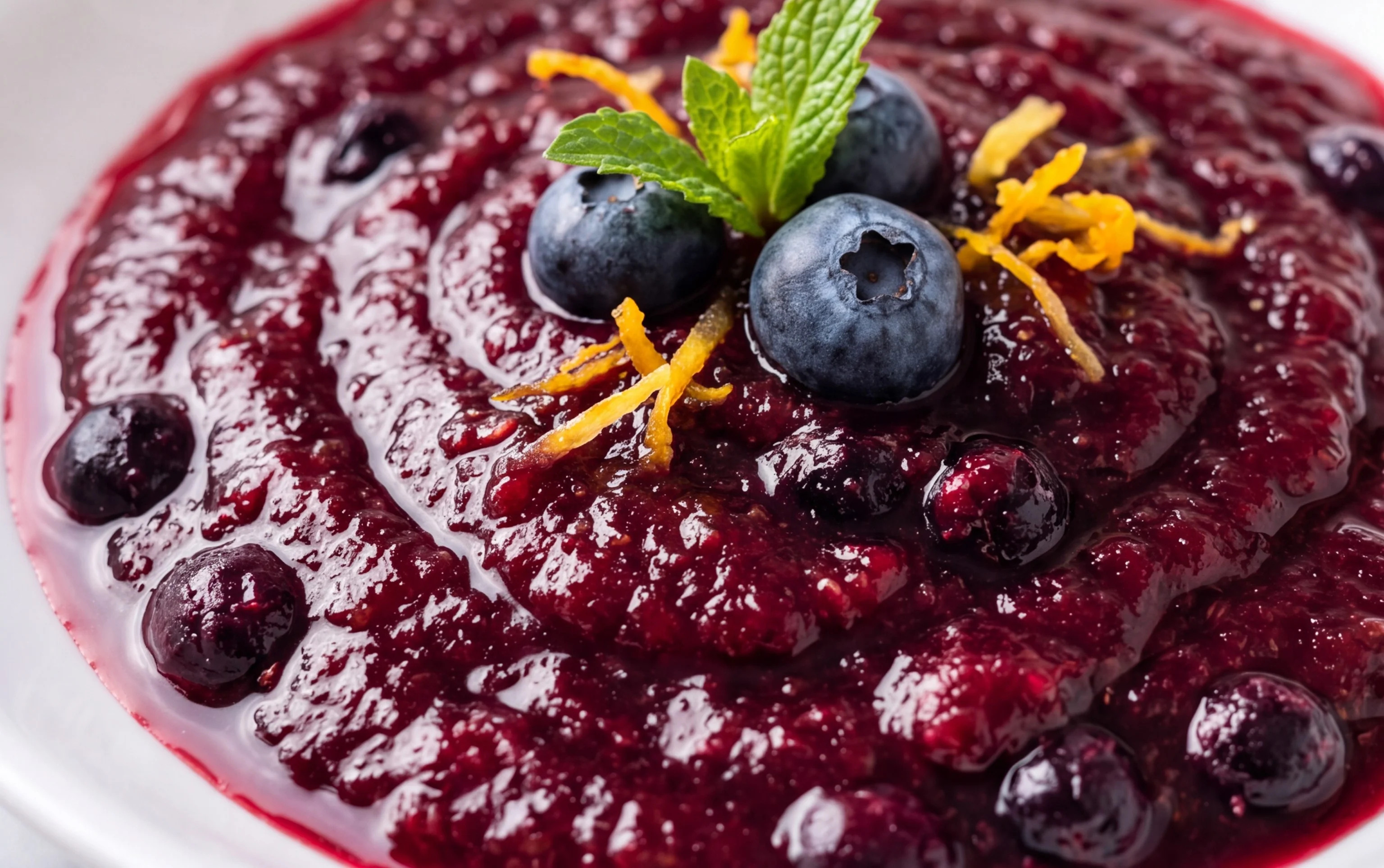 Blueberry Vanilla Applesauce
